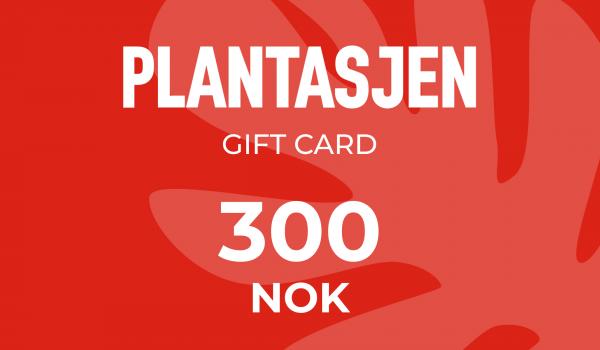 Plantasjen Gift Card 300 NOK