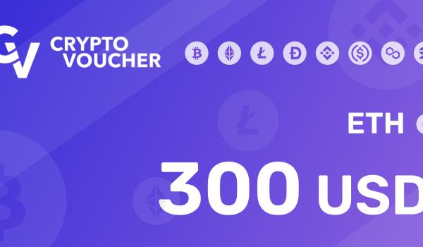 Crypto Voucher ETH 300 USD