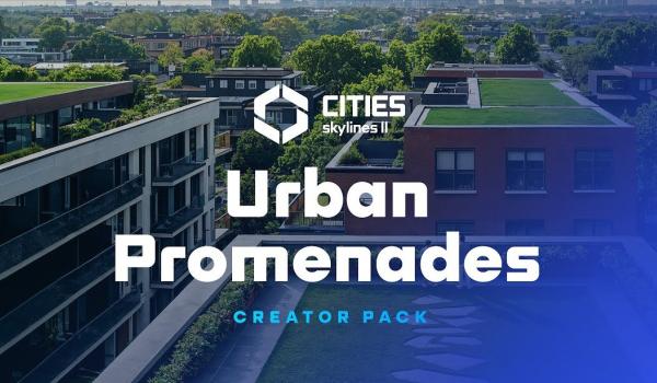 Cities Skylines II Creator Pack Urban Promenades DLC (PC)