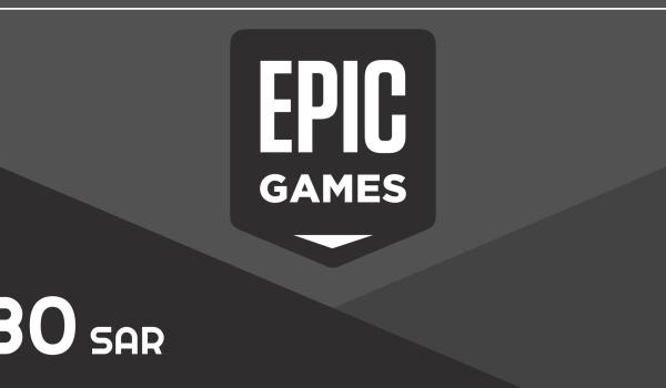 Epic Games Gift Card 30 SAR