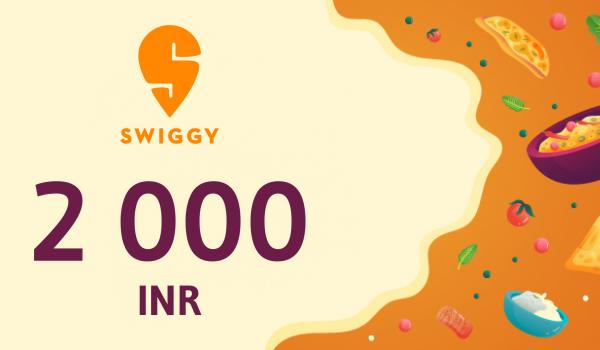 Swiggy Gift Card 2000 INR