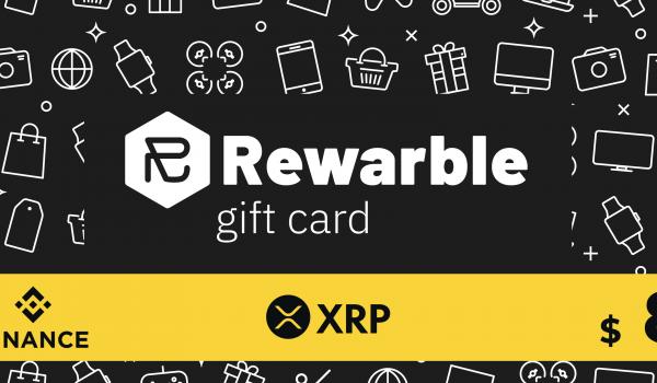 Rewarble Binance Gift Card XRP 8 USD