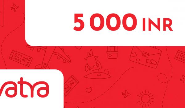 Yatra Gift Card 5000 INR