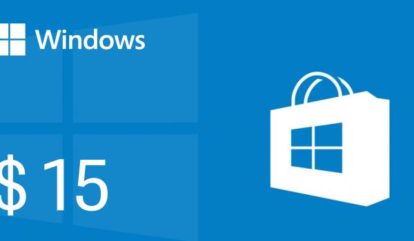 Windows Store Gift Card 15 USD