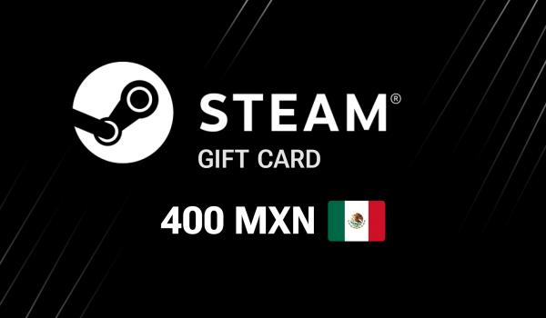 Steam Gift Card 400 MXN