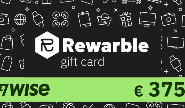 REWARBLE Wise Gift Card 375 EUR