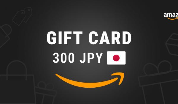 Amazon Gift Card 300 JPY