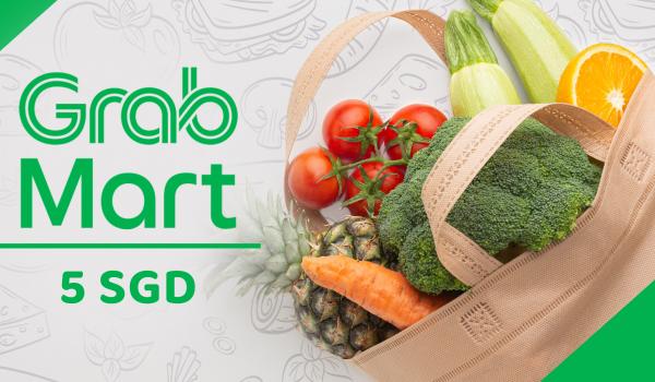 GrabMart Gift Card 5 SGD