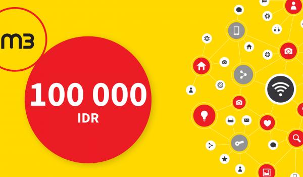 Indosat Prepaid Card 100000 IDR