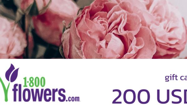 1 800 FLOWERS Gift Card 200 USD