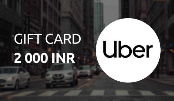 Uber Gift Card 2000 INR