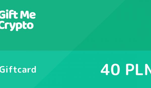 Gift Me Crypto Gift Card 40 PLN