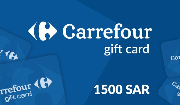 Carrefour Gift Card 1500 SAR