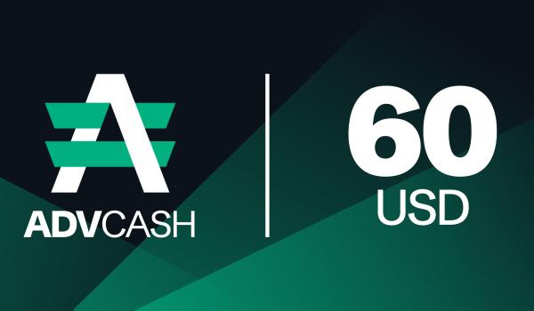 Advanced Cash Gift Card 60 USD