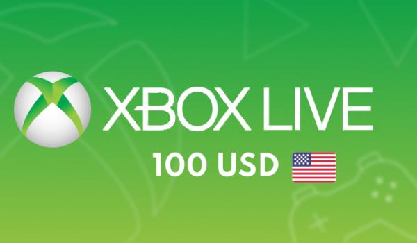 XBOX Live Gift Card 100 USD