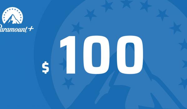 Paramount Plus Gift Card 100 USD