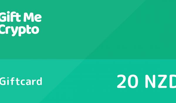 Gift Me Crypto Gift Card 20 NZD
