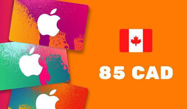 Apple iTunes Gift Card 85 CAD