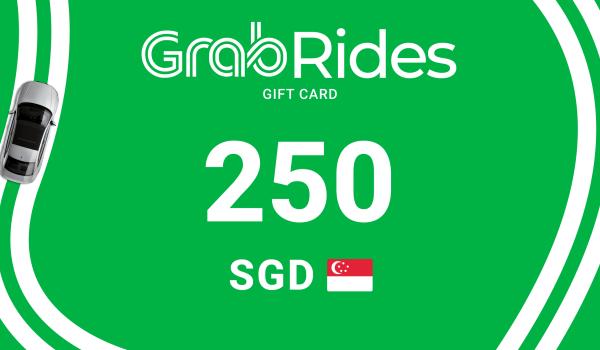 Grab Rides Gift Card 250 SGD