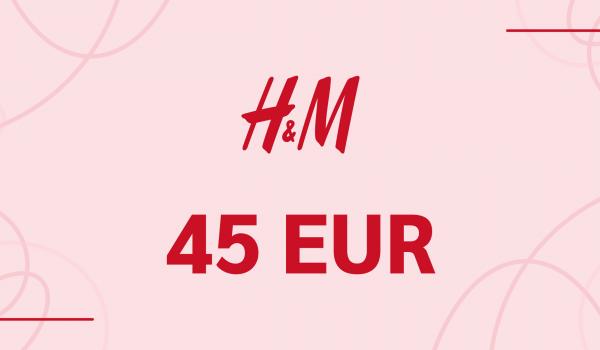 H and M Gift Card 45 EUR