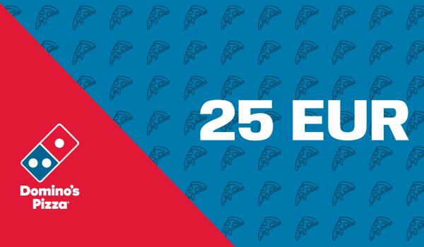 Dominos Pizza Gift Card 25 EUR