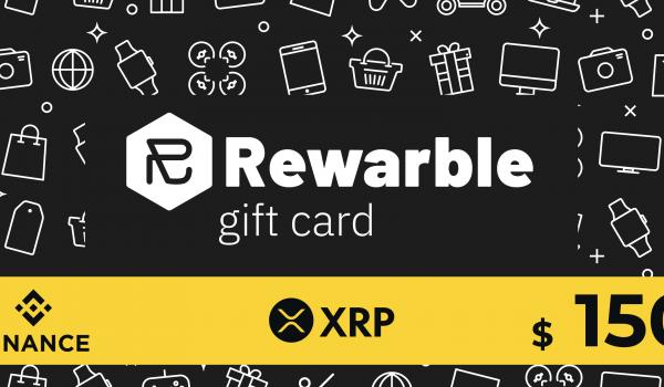 Rewarble Binance Gift Card XRP 150 USD