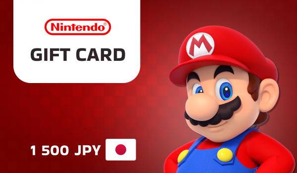 Nintendo eShop Card 1500 JPY