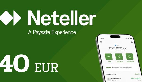 Neteller Gift Card 40 EUR