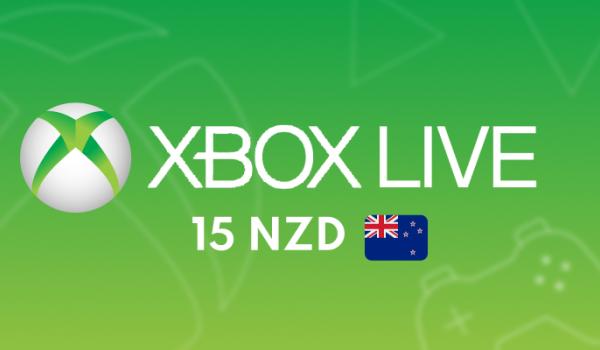 XBOX Live Gift Card 15 NZD