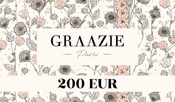 Graazie Gift Card 200 EUR