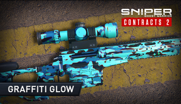 Sniper Ghost Warrior Contracts 2 Graffiti Glow Skin DLC (PC)