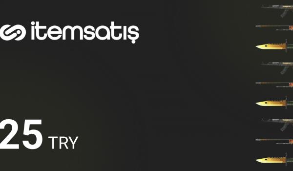 Itemsatis Gift Card 25 TRY