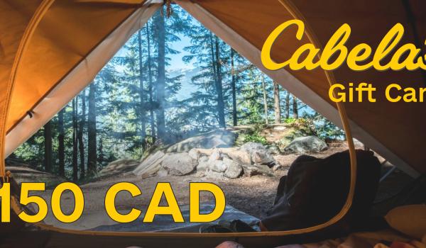Cabelas Gift Card 150 CAD