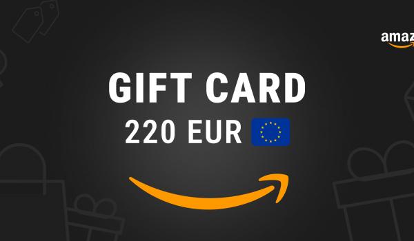 Amazon Gift Card 220 EUR