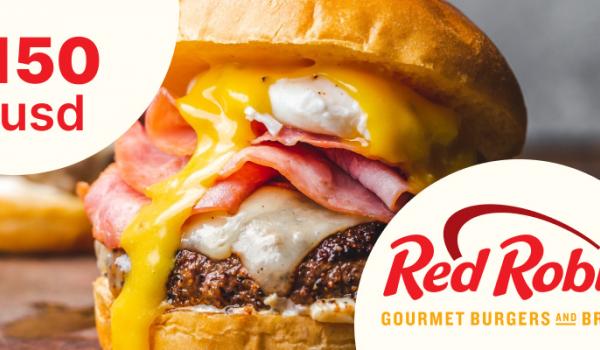 Red Robin Gift Card 150 USD