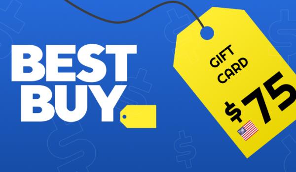 Best Buy Gift Card 75 USD