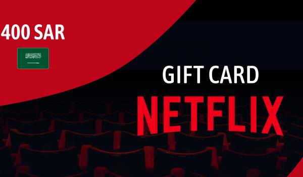 Netflix Gift Card 400 SAR