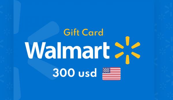 Walmart Gift Card 300 USD