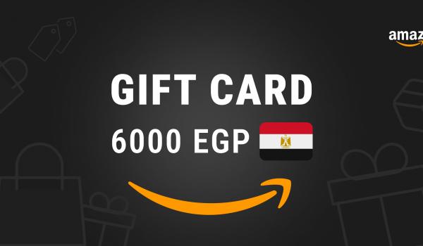 Amazon Gift Card 6000 EGP