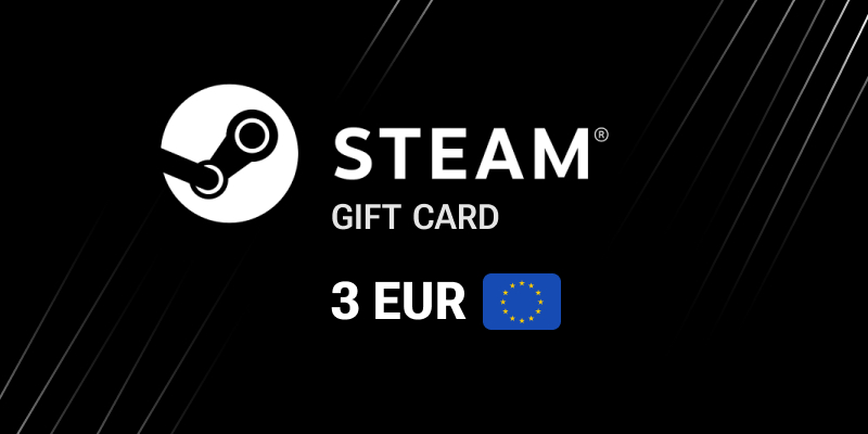 Steam Gift Card 3 EUR