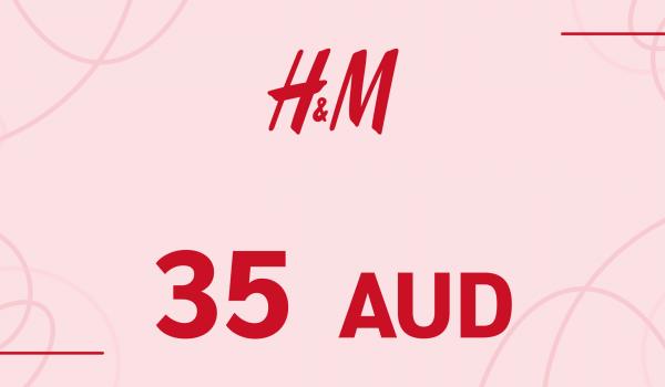 H and M Gift Card 35 AUD