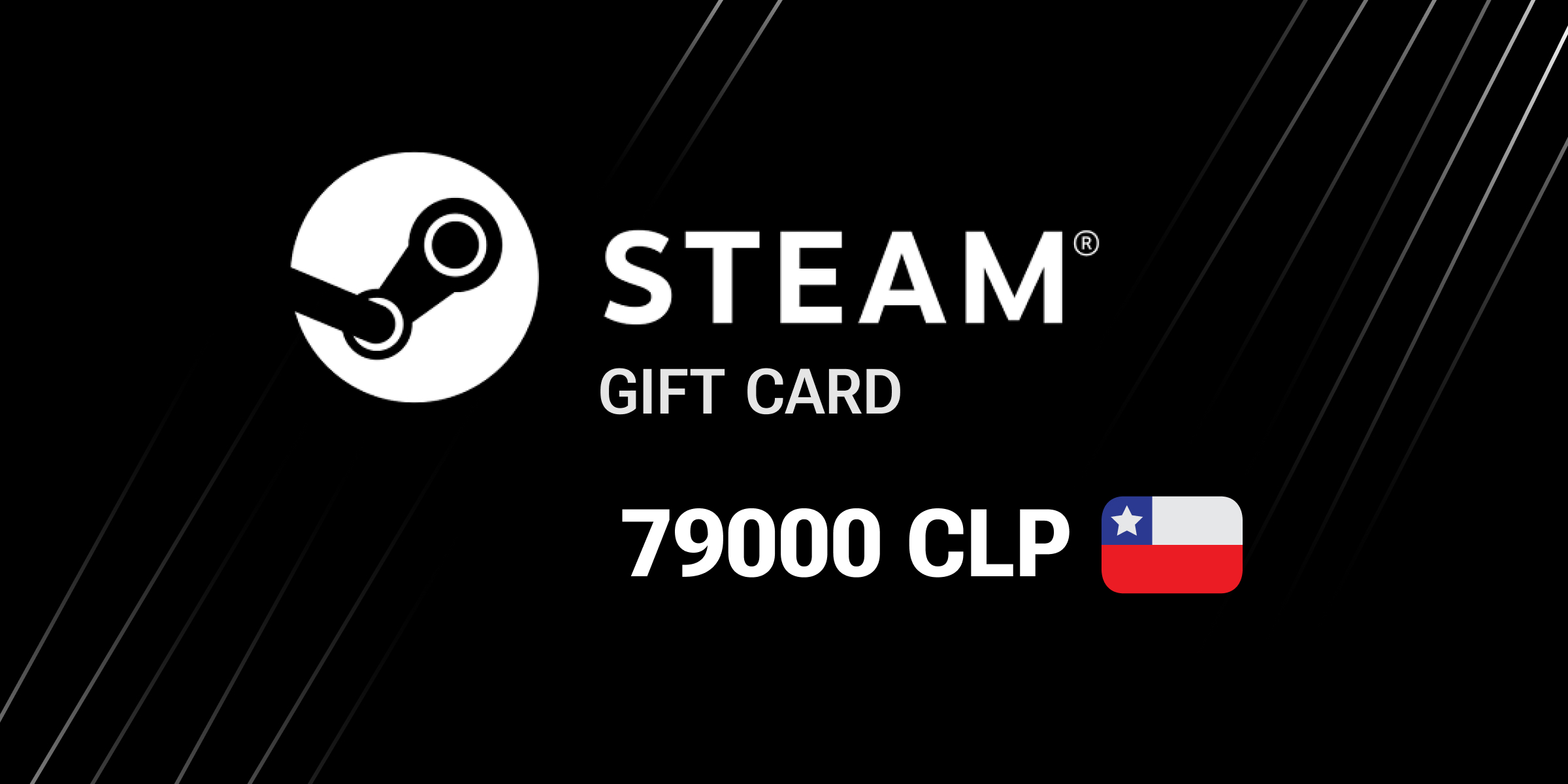 Steam Gift Card 79000 CLP