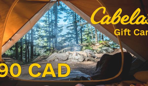 Cabelas Gift Card 90 CAD