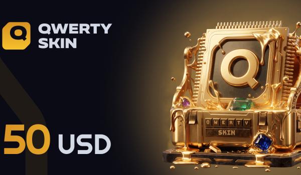 qwerty skin Gift Card 50 USD
