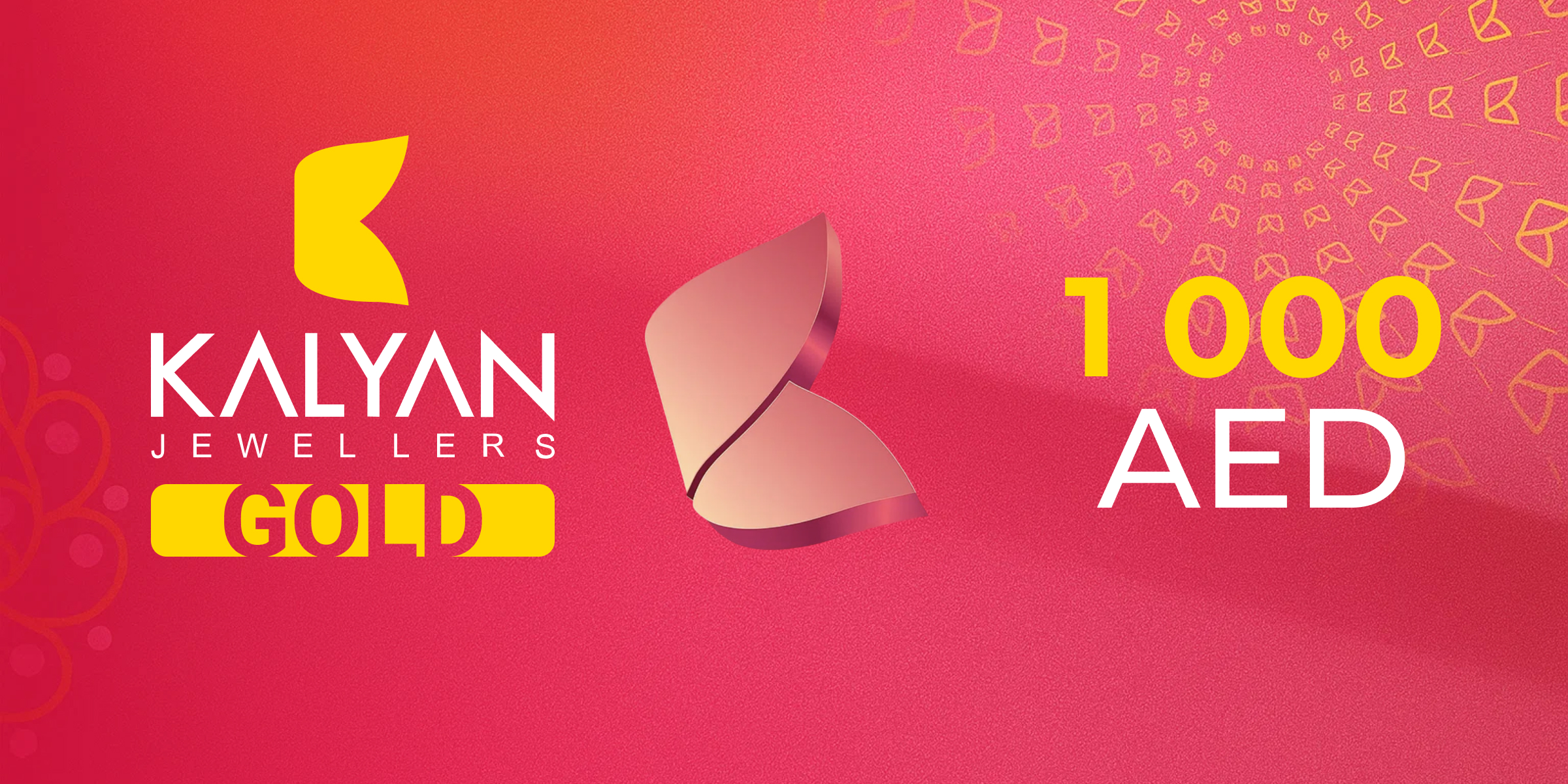 Kalyan Jewellers Gold Gift Card 1000 AED