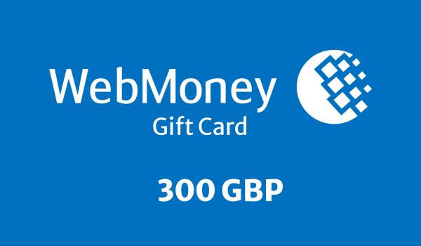 WebMoney Gift Card 300 GBP