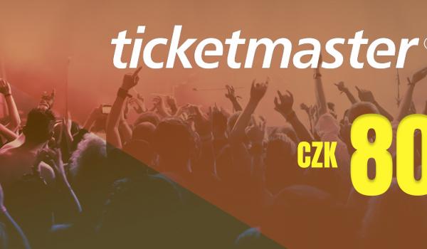 Ticketmaster Gift Card 80 CZK