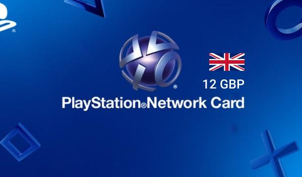 PlayStation Network Gift Card 12 GBP