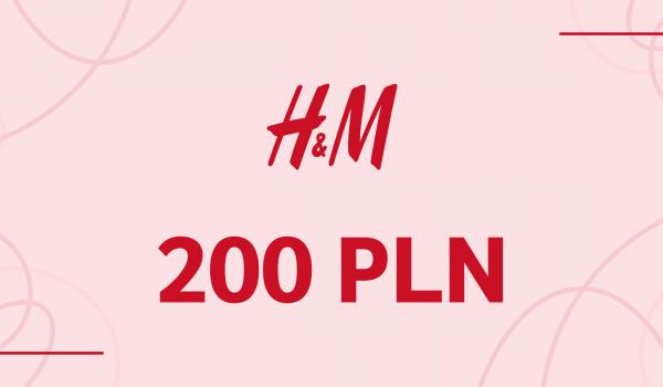H and M Gift Card 200 PLN