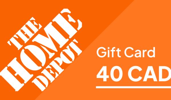 The Home Depot Gift Card 40 CAD